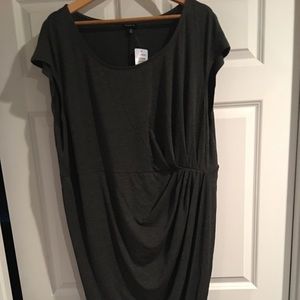 Torrid grey tulip dress